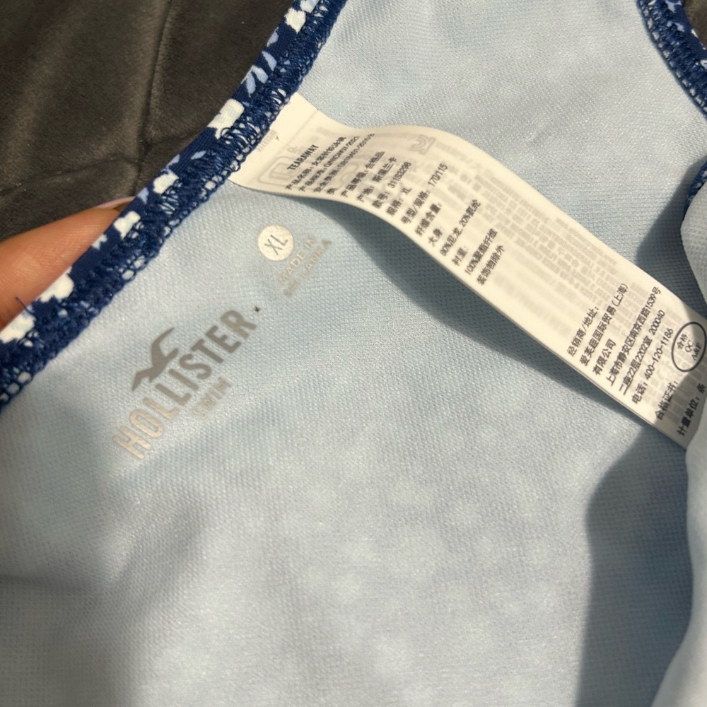 Hollister Double Strap Cheeky Bikini Bottom NWT - Picture 3 of 4